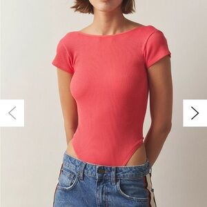 Out From Under Low-Back Baby Tee Bodysuit